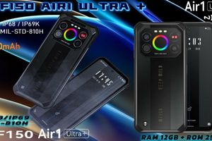 OUKITEL IIIF150 Air1 Ultra+ 12/256Gb black Night Vision фото