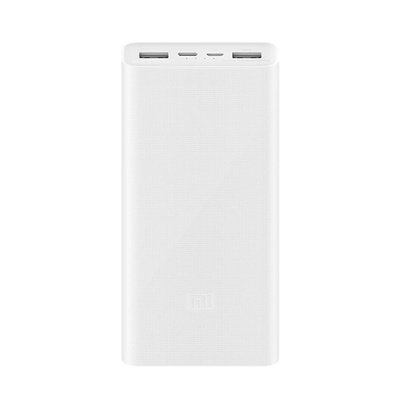 Банк заряду Xiaomi Power Bank 3 20000mAh (PLM18ZM) white 00000006159 фото